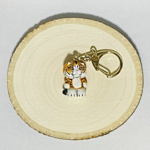 画像3: Nick9：樹脂のミニチュアキーホルダー　トラネコ (3)