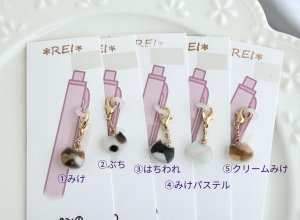 画像5: *REI*：ペンのめじるし猫チャーム（一部寄付） (5)
