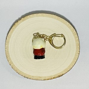 画像4: Nick9：樹脂のミニチュアキーホルダー　パーカーネコツートーン (4)
