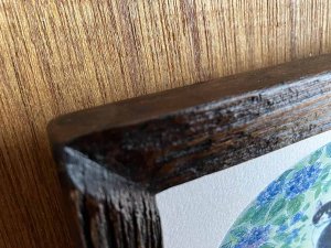 画像4: ドレミかんぱにー：彩色銅版画・原画「紫陽花の小径」（一部寄付） (4)