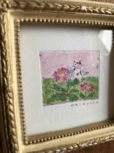 画像3: ドレミかんぱにー：彩色銅版画・原画「マーガレットの精」（一部寄付） (3)