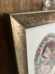画像3: ドレミかんぱにー：彩色銅版画・原画「輝き」（一部寄付） (3)