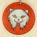 画像2: Nick9：本革の手描きアートキーホルダー　イーロウ (2)
