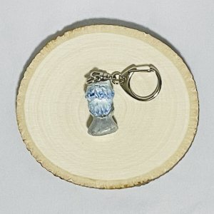 画像4: Nick9：樹脂のミニチュアキーホルダー　クイーン　ブルー (4)