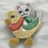 画像1: KARENTO.K.N：アヒルと猫　手刺繍ブローチ（全額寄付） (1)