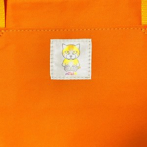 画像4: Nick9：ビビットオレンジの保温冷バッグ　ミニ (4)