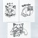 画像1: Nick9：イラストレータープルのポストカードセットB (1)
