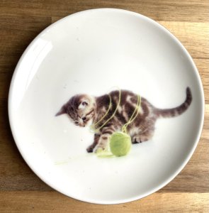 画像1: Renon：猫の小皿【1】「全額寄付」 (1)