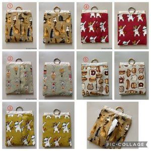 画像1: kiki：ポケティ入れ付きばねポーチ(5種) (1)