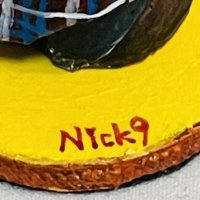 画像1: Nick9：樹脂のフィギュア　スカジャンキャット