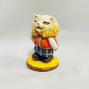 画像12: Nick9：樹脂のフィギュア　スカジャンキャット (12)