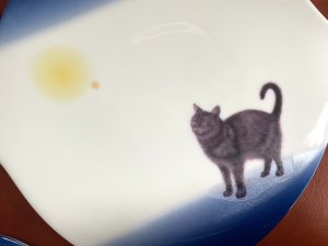 画像2: アート工房Renon：猫のお魚パーティーセット (2)