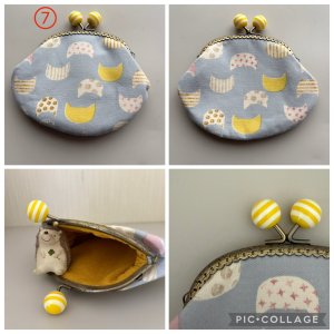 画像8: kiki：丸玉がま口ポーチ(10種) (8)