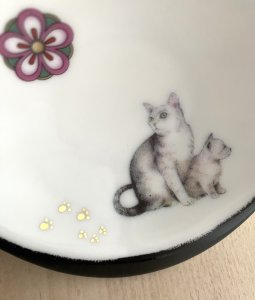 画像2: アート工房Renon：お魚小皿　その4 (2)