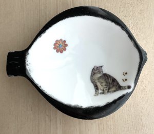 画像1: アート工房Renon：お魚小皿　その2 (1)