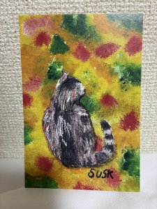 画像1: susk：ポストカード「りくさま」 (1)