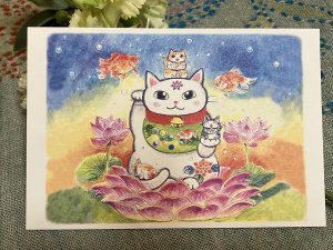 画像5: ドレミかんぱにー：ポストカード６枚セット「森の動物たち」 (5)