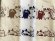 画像2: ドレミかんぱにー： 手ぬぐい横（手捺染）ぶら下がり猫と招き猫（一部寄付） (2)