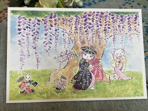 画像4: ドレミかんぱにー：ポストカード６枚セット「森の動物たち」 (4)