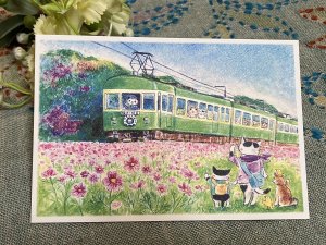 画像6: ドレミかんぱにー：ポストカード６枚セット「森の動物たち」 (6)