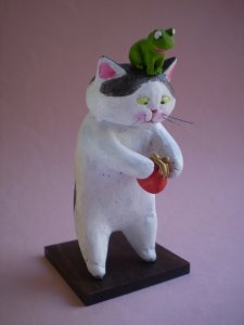 画像1: 高橋理佐：「カエル?」1点もの (1)