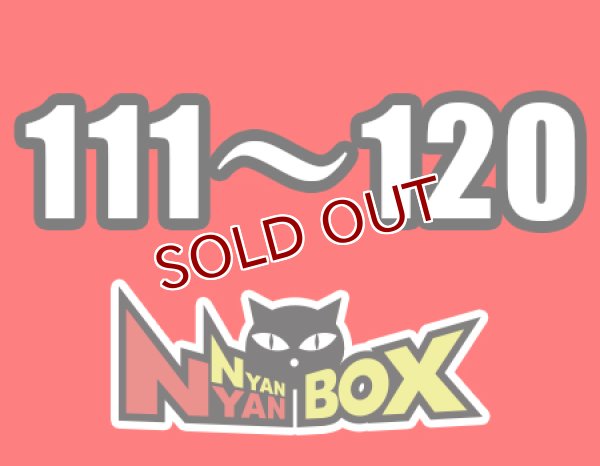 画像1: チャリティにゃんにゃんBOX(送料込み)「通常BOX 」No111.〜120 (1)