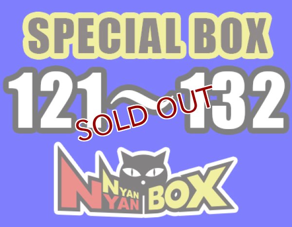 画像1: チャリティにゃんにゃんBOX(送料込み)「高額BOX 」No121.〜132 (1)