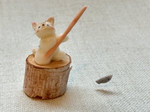 画像1: 友夢：釣り部隊「長にゃん」 （全額寄付） (1)