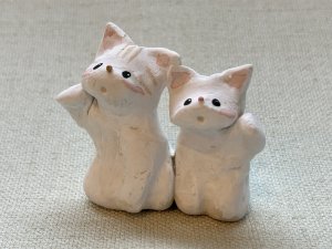 画像1: 友夢：マットにゃん「ペアB」 （全額寄付） (1)