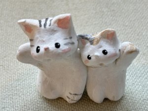 画像1: 友夢：マットにゃん「ペアC」 （全額寄付） (1)