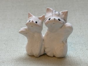 画像1: 友夢：マットにゃん「ペアD」 （全額寄付） (1)