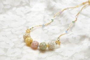 画像1: HitA：ビーズボールペンダント「マルチカラー」 (1)