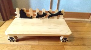 画像1: 風の村工房：食事テーブル＜2個用＞ (1)