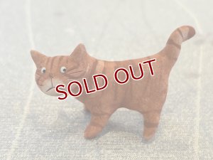 画像1: 半澤淳子：トラ猫「さんぽ猫」【３】 (1)
