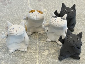 画像1: 半澤淳子：イイネ！猫【5種】 (1)