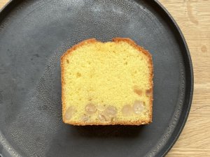 画像1: 和菓子まめいち：和のパウンド【レモンと大手芒の甘納豆】 (1)