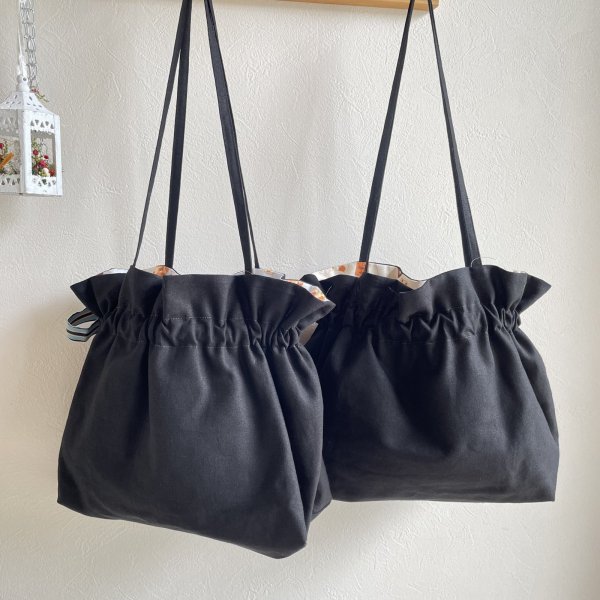 画像2: Cat'sFactory：リボンギャザーバック（一部寄付） (2)