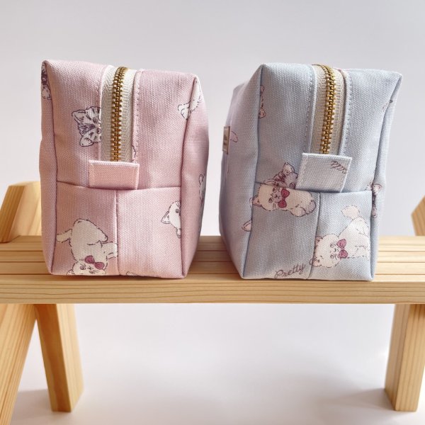 画像2: Cat'sFactory：ましかくポーチ（一部寄付） (2)