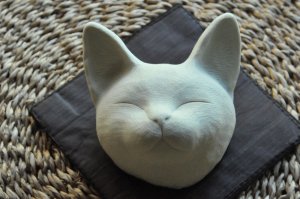 画像1: conecocoro：猫の酒器 (全額寄付）送料無料 (1)