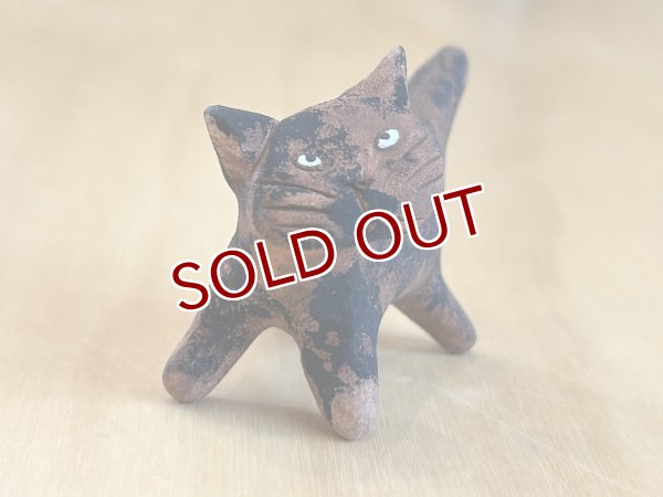 画像1: 半澤淳子：散歩トラ猫【サビねこ】 (1)
