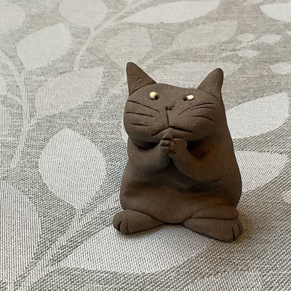 画像1: お願い猫【1】 (1)