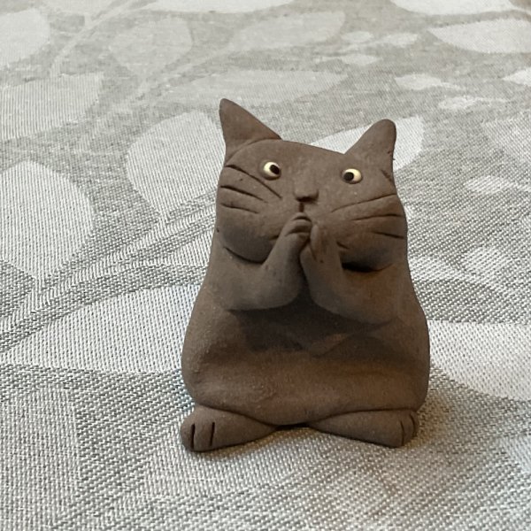 画像1: お願い猫【2】 (1)