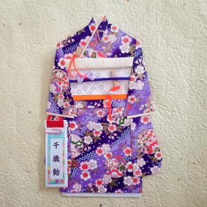 画像1: 晴空；七五三祝用お祝い袋【七歳女児】 (1)