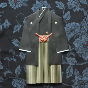 画像1: 晴空：結婚祝用お祝い袋【紋付袴】 (1)