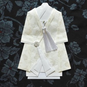 画像1: 晴空；結婚祝用お祝い袋【白無垢】 (1)