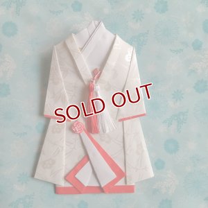 画像1: 結婚祝用お祝い袋【白無垢/赤入】 (1)
