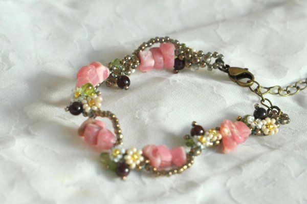 画像1: 願い事ブレスレット「愛を深める」 (1)