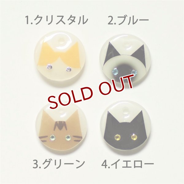 画像4: 猫用迷子札名入れオーダー【キラキラお目々の猫ちゃん】一部寄付 (4)