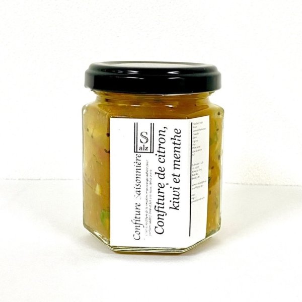 画像1: 【季節限定】レモンとキウイとミントのジャム 3/29発送分 (1)