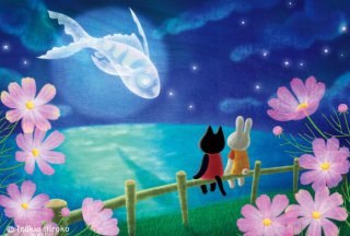 月魚ひろこ　だるまうさぎのお雛様 月魚ひろこ＜にゃん太通販＞